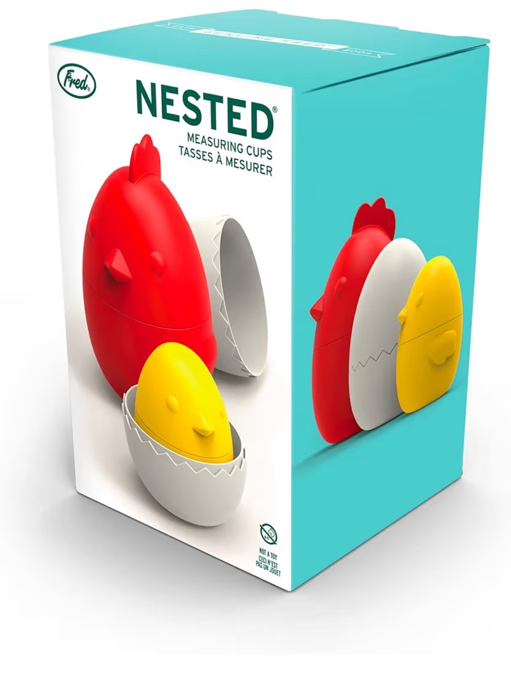 FRED Box with Teal Green Branding